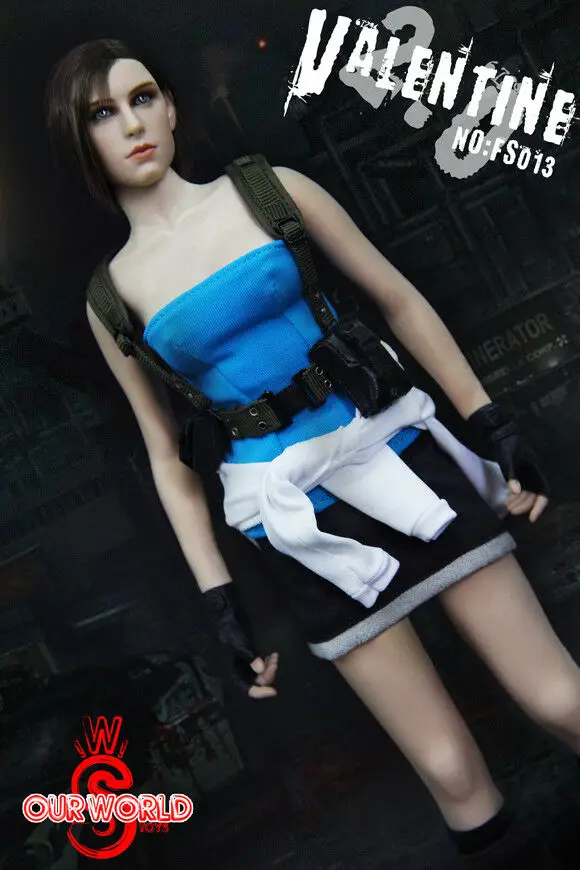 

1/6 FS013 Resident Evil Jill valentine Game Version Whole Box Action Figure Model Collections Gifts