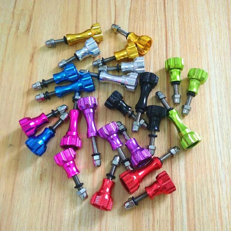 Vite In Lega Di Alluminio Pesce Pagliaccio Per Xiaomi Yi 4K Mijia Gopro Hero 9 8 7 6 5 Sjcam Sj4000/5000/6/8/10 Eken H9R Accessori Di Montaggio