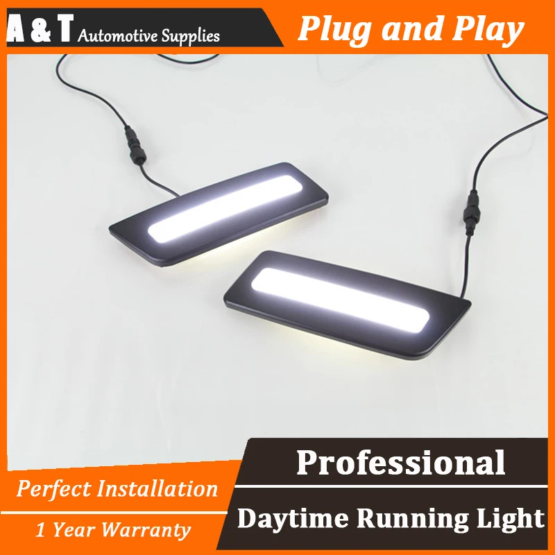 A T car styling For Ford ranger LED DRL For ranger led fog lamps daytime running