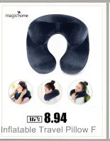 New U Shaped Neck Pillow Portable Inflatable Travel Pillow Outdoor Sleeping Neck Cushion Support Pillows For Neck Airplane Kids