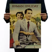 Римская Праздничная оберточная бумага в винтажном стиле постер из фильма домашнее художественное оформление стен поставки журналов ретро-плакаты и принты