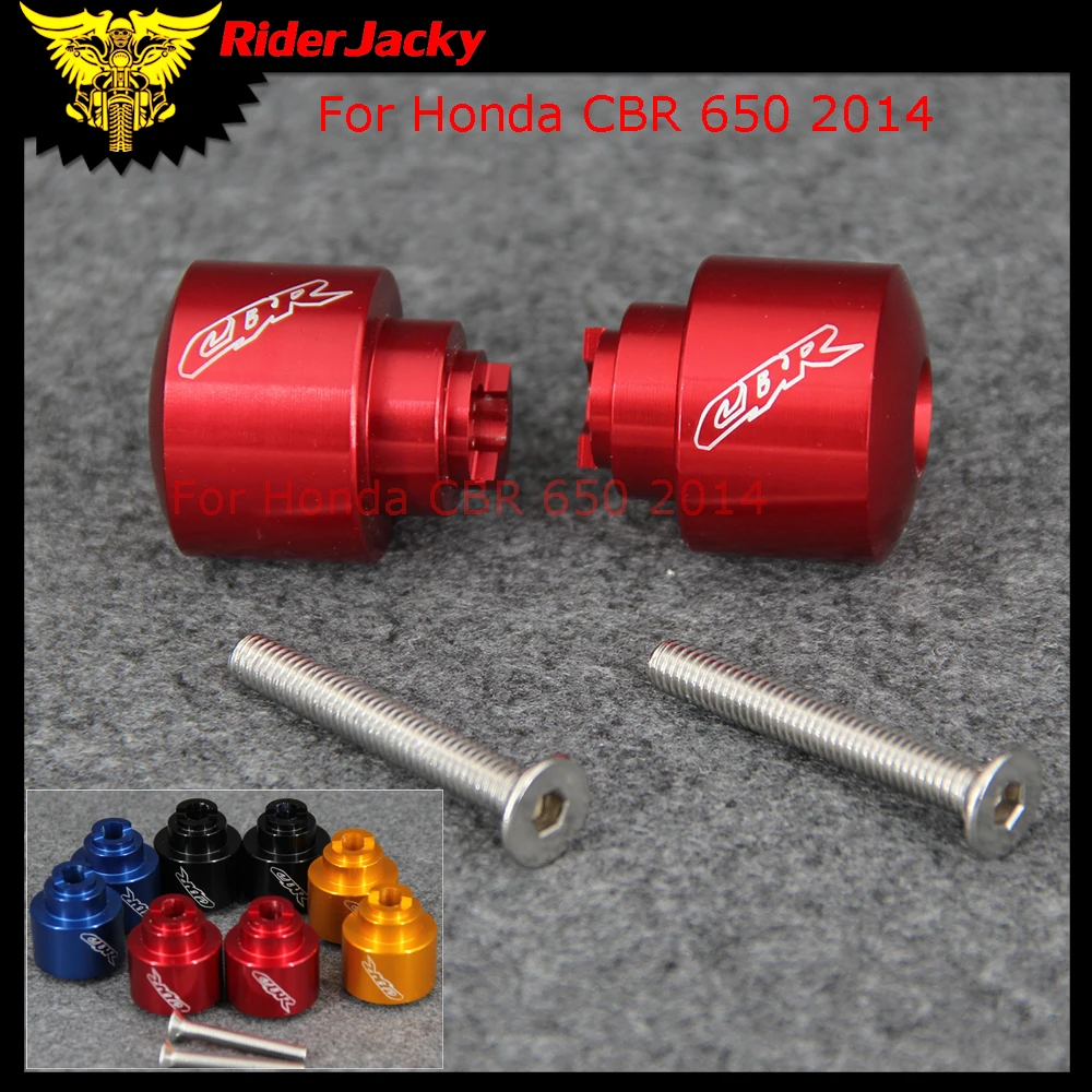 Логотип "CBR" Мотоцикл Рули Ручки рулевые для мотоциклов заканчивается бар шапки Рули Honda CBR 650 CBR650
