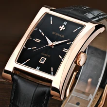 Marque de luxe Montre Sport En Cuir Véritable Étanche Hommes Quartz Montre Homme Date Militaire Sport Montres Homme Horloge