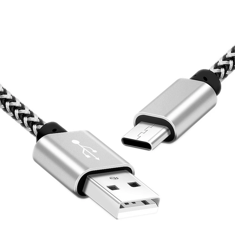 

Metal Braided Type-C USB Cable For Xiaomi 5S 6 6X 8 SE MIX 2S Note2/3 Fast Charging USB-C Data Cable For Huawei Mate 9/10/20 P10