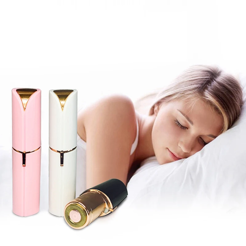

Mini Women Lipstick Electric Shaver Shaving Hair Removal Epilator Razor For Women Body facial Lipstick Shaver Razor Dropshipping