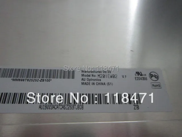 

Original packing and new 20.1 inch LCD Panel M201EW02 V.F M201EW02 VF for AUO