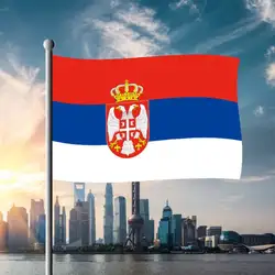 1 шт. Сербия Национальный флаг 60*90 см висит флаги активного отдыха/парад баннер для фестиваля мира по футболу чашки