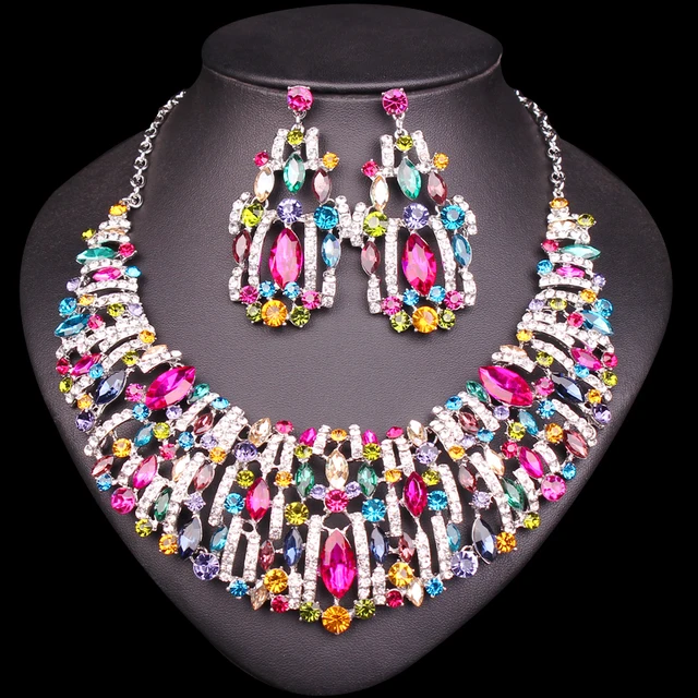 5 colors gorgeous crystal