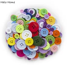 50 г круглые полимерные пуговицы для шитья скрапбукинга разных размеров для изготовления открыток DIY Инструменты для домашнего декора 9-30 мм