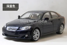 Deep Blue 1/18 LEXUS IS350 2006 AutoArt AA Diecast Model Car Aluminum Die casting Products Craft Collection Brinquedos