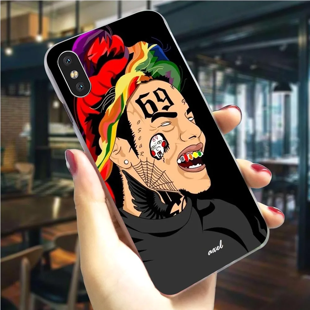 Чехол для телефона Tekashi69 6ix9ine Tekashi 69 чехол iPhone X 5 8/7 SE 6 6S/6 6S Plus 7 9 XS XR Xs Max Жесткий