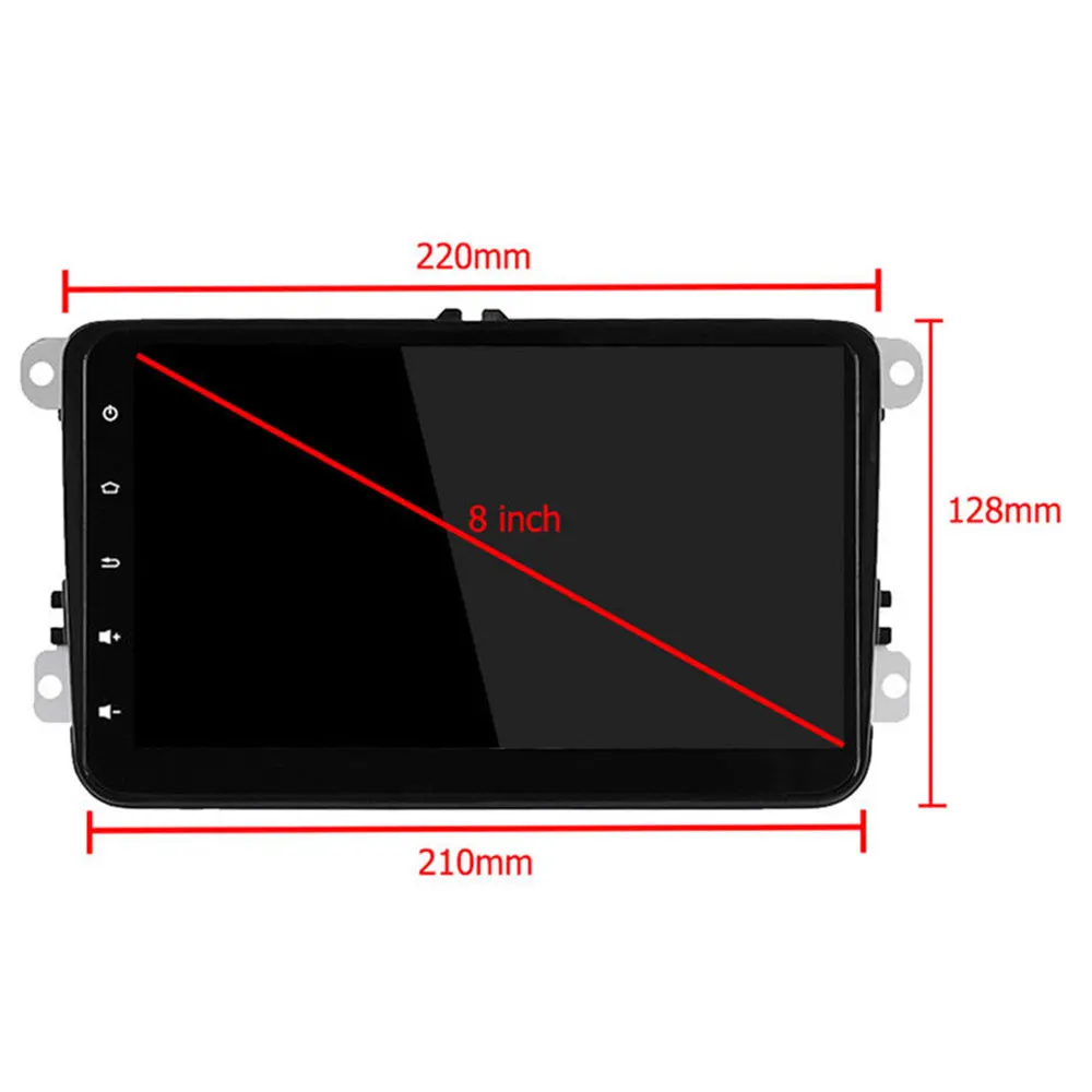 MP5 16 GB цифровой gps навигатор Многофункциональный фотографии система навигации транспортного средства Портативный карта автомобильного навигатора WI-FI для VW