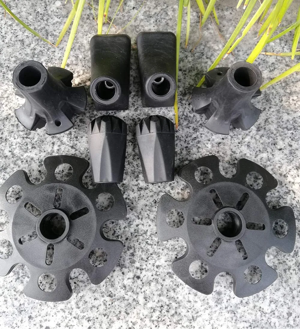Reemplazo de goma consejos Set para Trekking polos-4 pares estilo de pesados Durable pies senderismo bastones de marcha palos nórdicos bastones Reemplazo de goma consejos Set para Trekking polos-4 pares estilo de pesados Durable pies senderismo bastones de marcha palos nórdicos bastones
