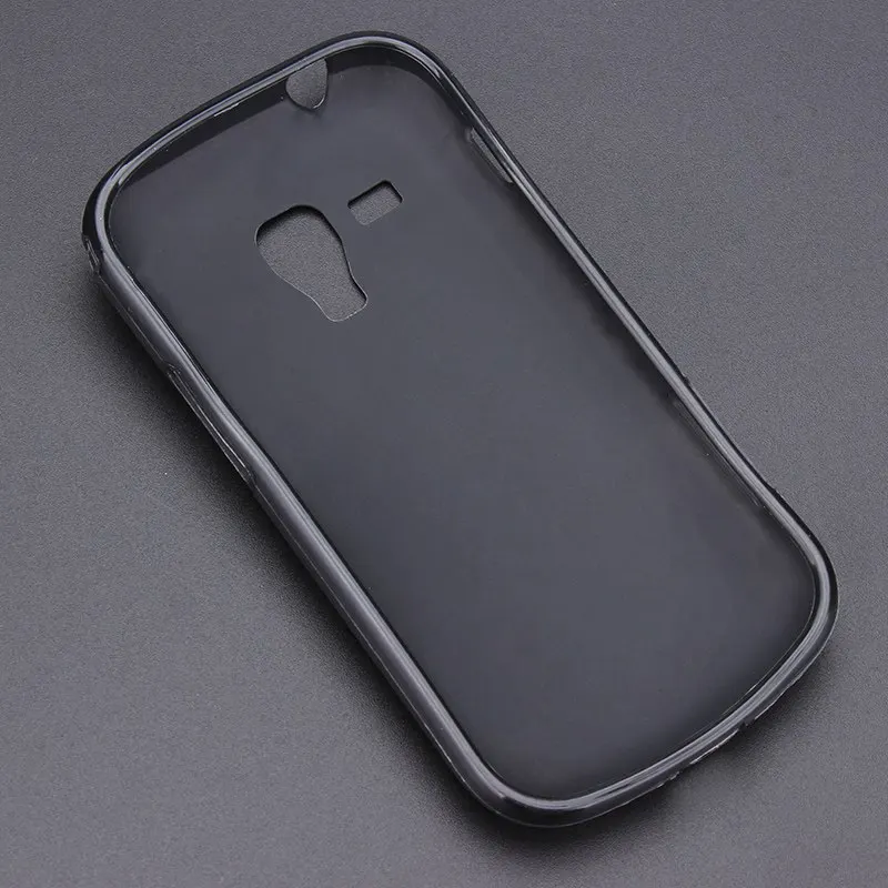 S Line гелевый ТПУ тонкий мягкий анти Лыжный чехол задняя крышка для samsung Galaxy S Duos GT S7562 мобильный телефон резиновый силиконовый чехол s