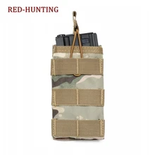 Мультикам Камуфляж Молл Системы один открытый верх Airsoft тактический M4 подсумок AK AR15 охотничьего ружья Пистолет подсумок