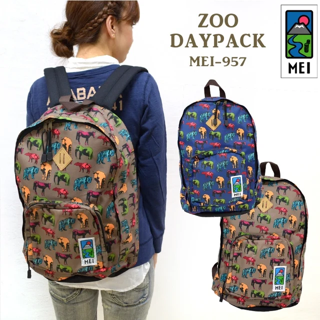 Mei Backpack Animal Graphic Patterns Terylene Bag Casual Student Mei Backpack Animal Graphic Patterns Terylene Bag Casual Student School Travel