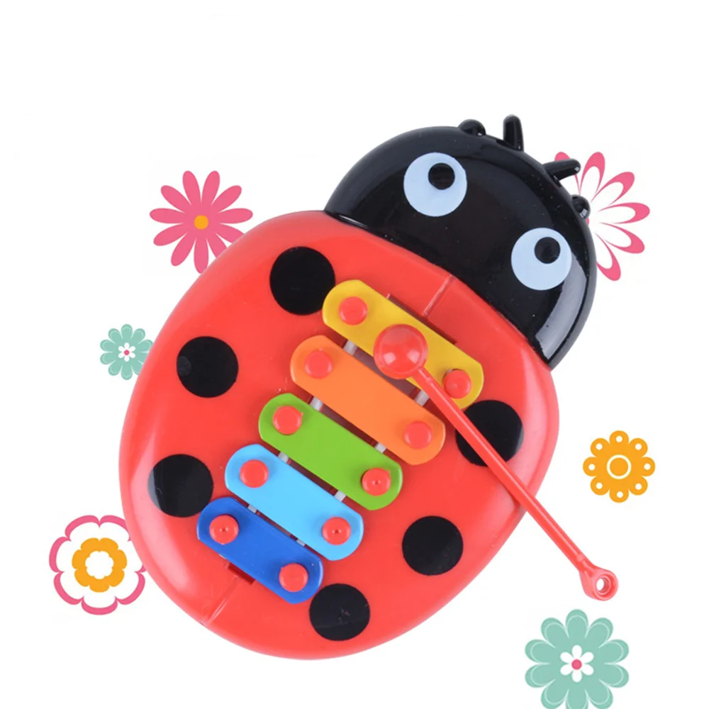 Noise Maker xylophone plastic band instruments percussion band instruments Baby puzzle insect
