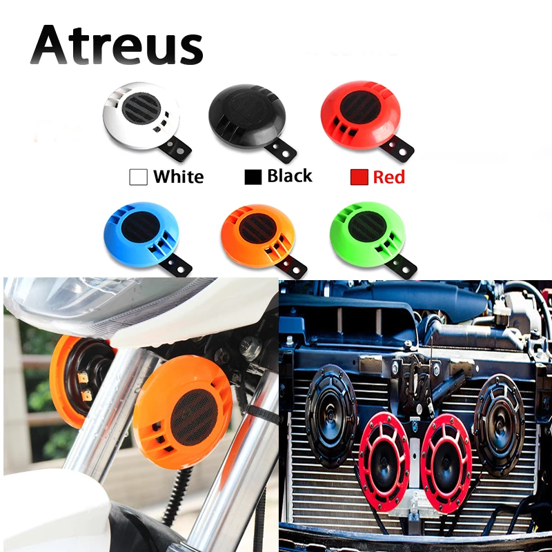 Автостайлинг Atreus 2 шт. стикер Электрический громкий звуковой сигнал для Mitsubishi ASX