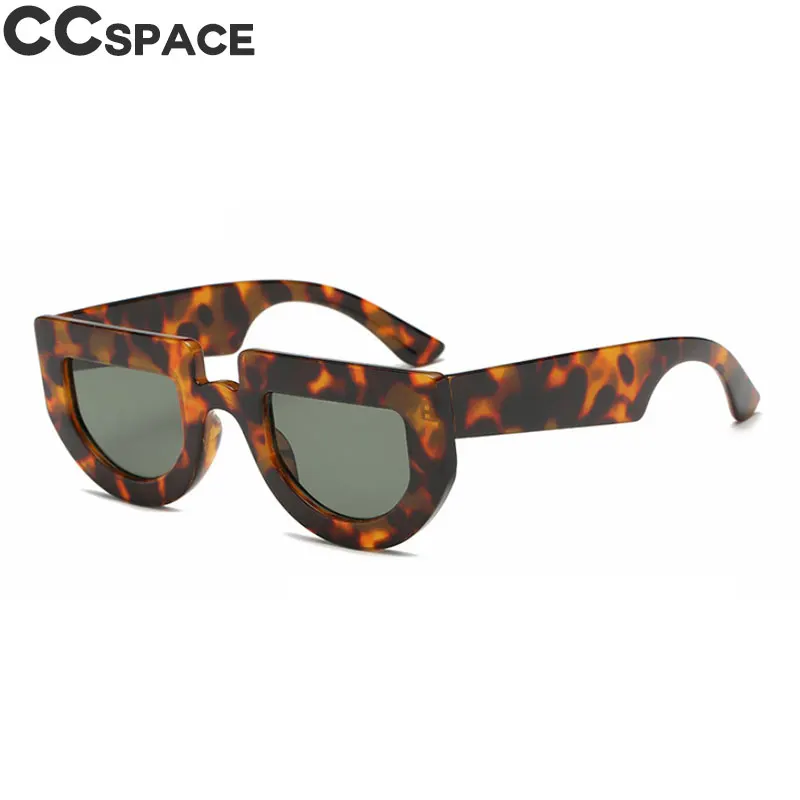 Кошачий глаз ретро солнцезащитные очки для мужчин и женщин стимпанк Оттенки UV400 Винтажные Брендовые очки Oculos 47605 - Цвет линз: leopard green