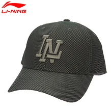 Li-Ning унисекс Беговая Кепка s полиэстер однотонная бейсболка тент lining Спортивная Кепка s AMYM038 PMQ054