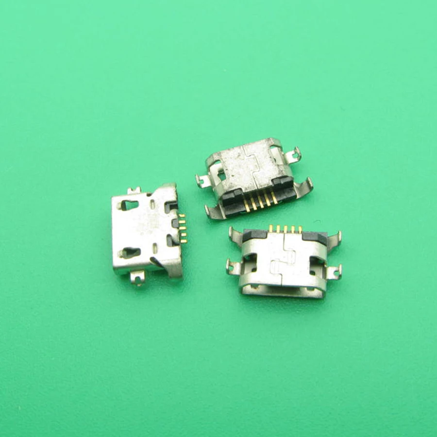 

50pcs micro mini usb Charging port jack socket Connector for Lenovo A319 A536 A6000 A6000T A6010 Vibe A859 P2 P2C72