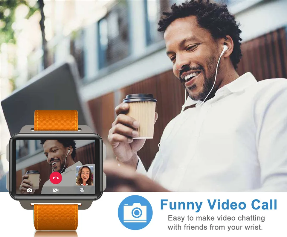 DM99 2,2-дюймовый экран 3g Смарт-часы Android 1 Гб+ 16 Гб монитор сердечного ритма Wi-Fi gps sim-карта Видеозвонок спортивные мужские Смарт-часы телефон