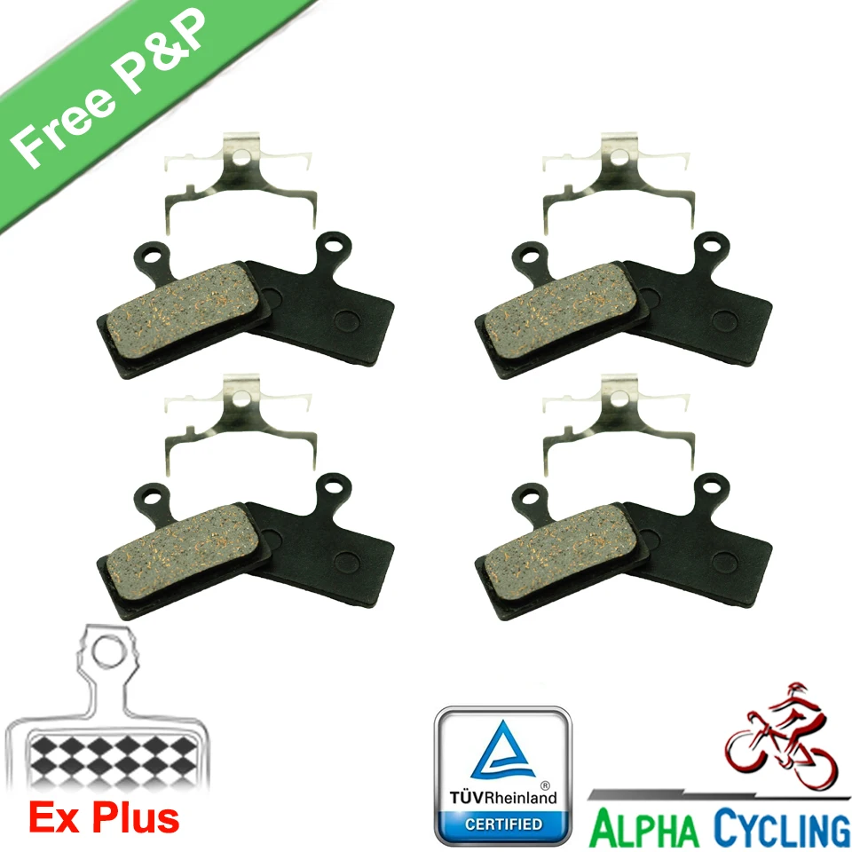 Дисковые Тормозные колодки для серии SHIMANO M9000/M8000/M785/M960/M615/M675 /Deore XT/Saint/SLX 4 пары Ex Plus |
