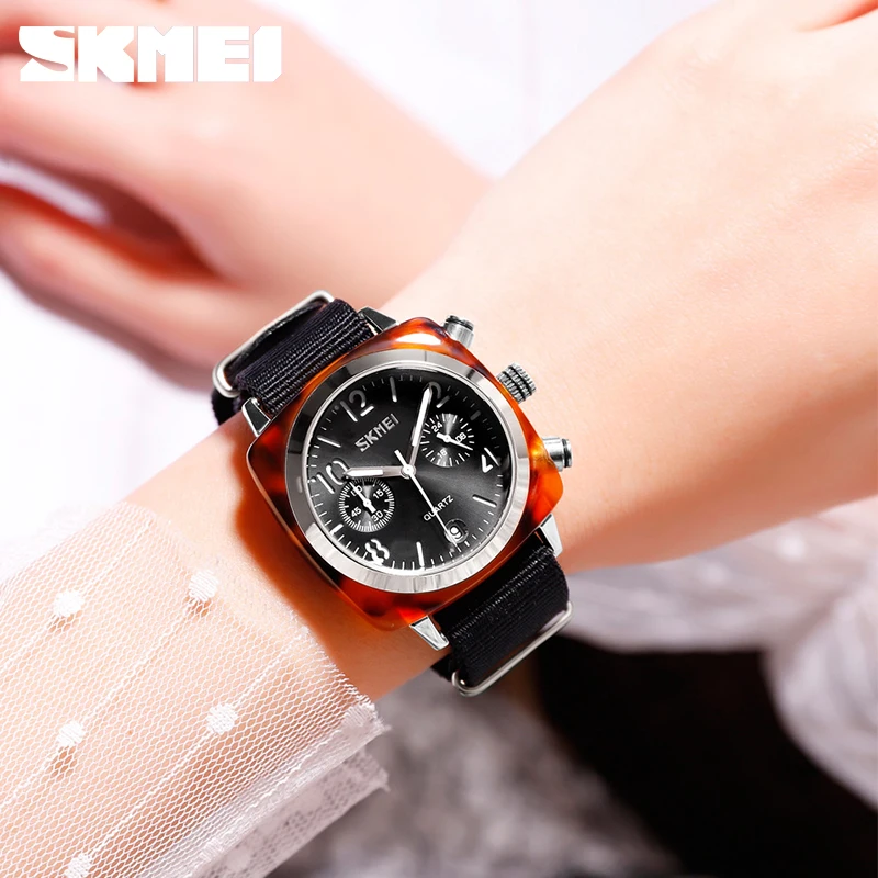 

SKMEI Fashion Women Watches Top Brand Luxury Quartz Women's Watches Ladies Waterproof Sport Watch Clock relogio feminino 9186
