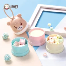 3-слойная портативная детская формула диспенсер молоко емкость для порошка коробки еда для детей контейнер для хранения 3 сетки закуски конфеты коробки