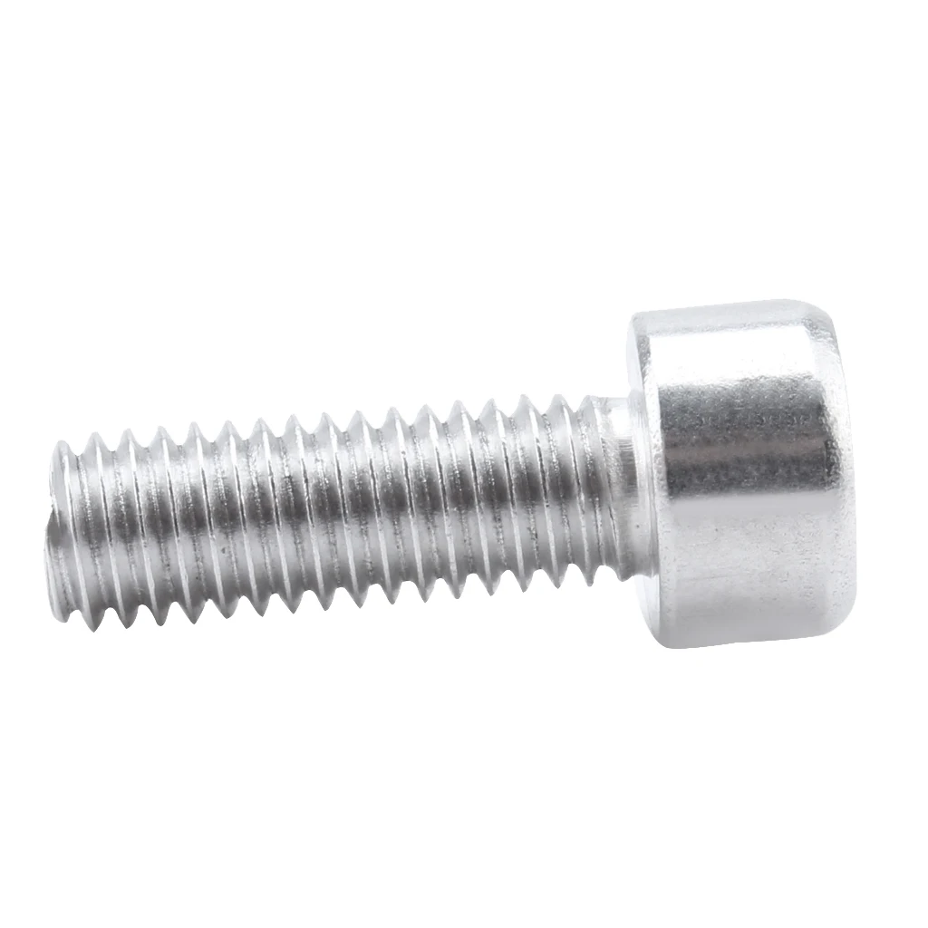 4 Pcs Silver Water Bottle Cage Bolts Holder Screws Hex Socket Screws Aluminum Alloy Screws Bike Repair Accessory