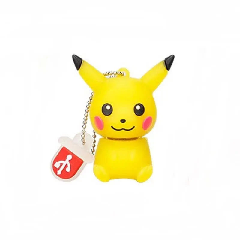 Usb флеш-накопитель 128 ГБ шариковая ручка эльфа 64 Гб pokemon Pikachu pendrive 32 ГБ 16 ГБ 8 ГБ 4 ГБ usb memory stick usb 2,0 - Цвет: 2