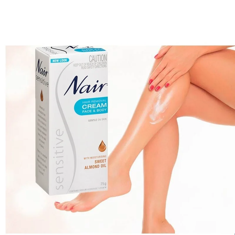 Австралийский Nair чувствительный крем для удаления волос для лица, ног, зоны бикини под руками, мягкий крем для удаления волос для мужчин