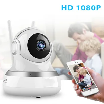 

1080P Wireless Baby Video Monitors Nanny Camera Intercom Room To Room Camera Monitor Baby Camera Control Home Phone Wireless
