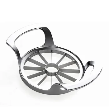 

Stainless Steel Apple Slicer Fruit Corer Cutter with Comfort Handle Kitchen Gadget Suitable for Apples, Pears and Pitaya