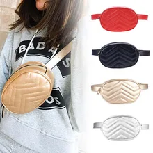 Хит, Женская поясная сумка, мини сумка с круглым ремнем, модная Стеганая Кожаная поясная сумка, повседневная женская сумка через плечо, дорожная нагрудная сумка