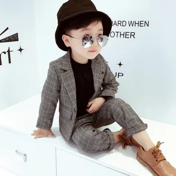 

2019 high quality boys suits for weddings kids Blazer Suit for boy costume enfant garcon mariage jogging garcon suit for boys