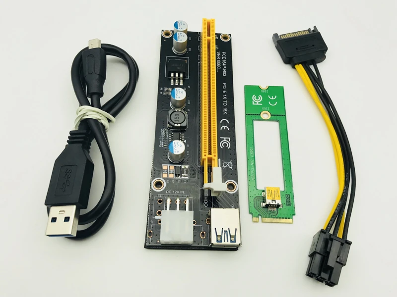 Computer Cables 60cm 1X to 16X PCI-E Riser VER006C 6 Pin USB 3.0 Graphic Card Extension Power Cable Cable Length: 60cm Computer Cables 60cm 1X to 16X PCI-E Riser VER006C 6 Pin USB 3.0 Graphic Card Extension Power Cable Cable Length: 60cm