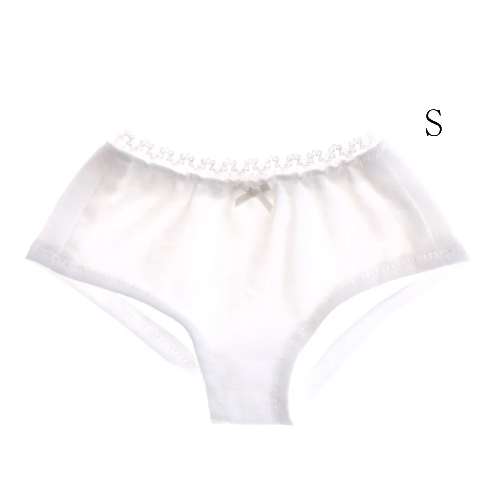 1 шт. для кукол BJD SD Dollfie размер S/M/L 1/3 1/4 1/6 однотонной куклы чисто белое нижнее белье