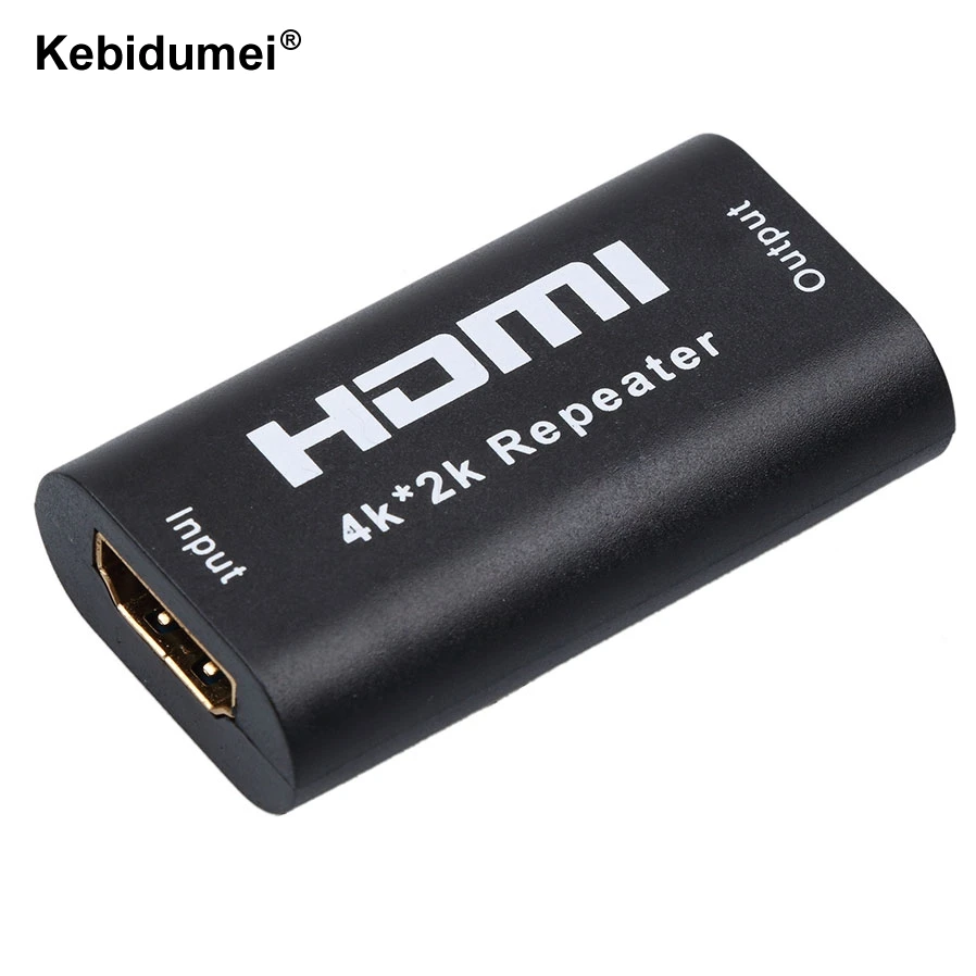 

High quality HDMI Repeater Premium Version 1080P 3D HDMI 30M 4K*2K Repeater Extender Booster Adapter Over Digital Signal