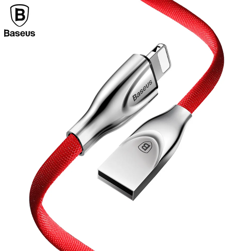 Baseus الزنك سبيكة معدنية كابل يو اس بي ل فون X 8 7 6 5 سريع كابل شحن ل باد USB كابل الشاحن المحمول الهاتف كابلات البيانات Baseus الزنك سبيكة معدنية كابل يو اس بي ل فون X 8 7 6 5 سريع كابل شحن ل باد USB كابل الشاحن المحمول الهاتف كابلات البيانات