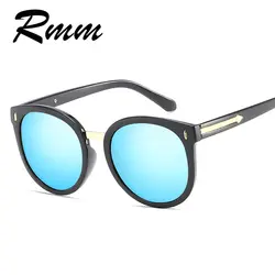 RMM модной UV400 солнцезащитные очки поляризованные Для женщин бренд Конструктор металлический светоотражающие солнцезащитные очки Для