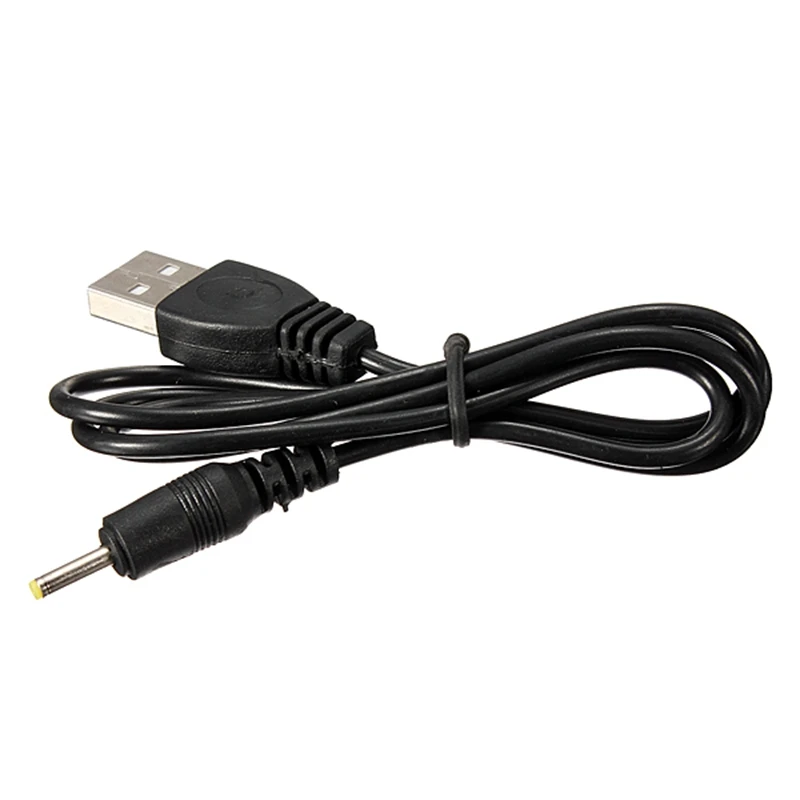  USB To DC 2.5mmx0.7mm Power Supply Connector For PC Tablet Android Phones With 70cm Cable 