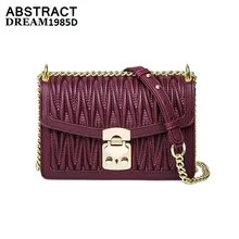 Сумки для женщин, сумка на плечо из натуральной кожи с цепочкой, сумка-мессенджер с узором в виде травы и сердца, роскошная дизайнерская женская сумка