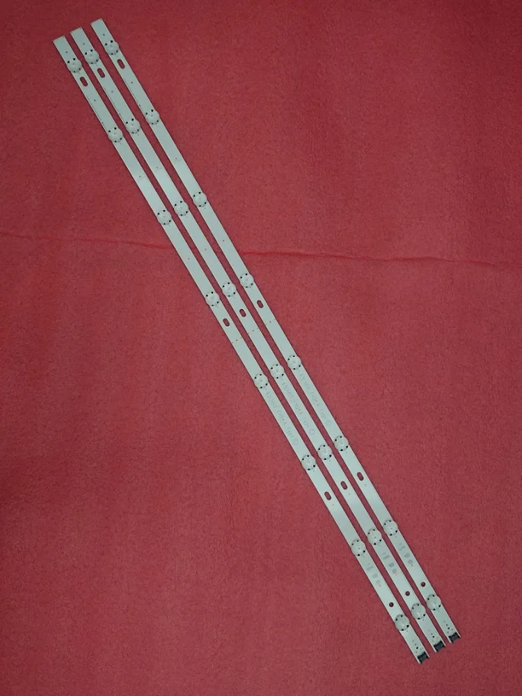 

New Kit 3 PCS 8LED 850mm LED backlight strip for LG 43UH6030 43UF640 UF64_UHD_A 43LH60FHD 43UF6407 43UH610V 43UH619V 43UH603V