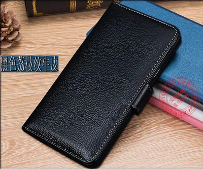 Чехол-бумажник из натуральной кожи с отделением для карт и откидной крышкой для samsung Galaxy Note 10 Plus/samsung Galaxy Note 10 - Цвет: Black 2