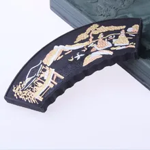 Китайский традиционный чернильный стержень с твердыми чернилами для каллиграфия и рисование сажи черная чернильная палка Lan Ting Xu