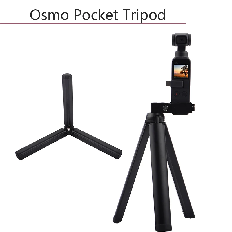 

DJI Osmo Pocket Portable Aluminum Alloy Tripod & Module Camera Mount Adapter 1/4" Screw Port Handheld Gimbal Accessories Parts