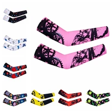 Мужские гетры для езды на велосипеде wo мужские велосипедные гетры с защитой от ультрафиолетовых лучей рукава с манжетами горные MTB рукава для рук sunsreen розовый красный