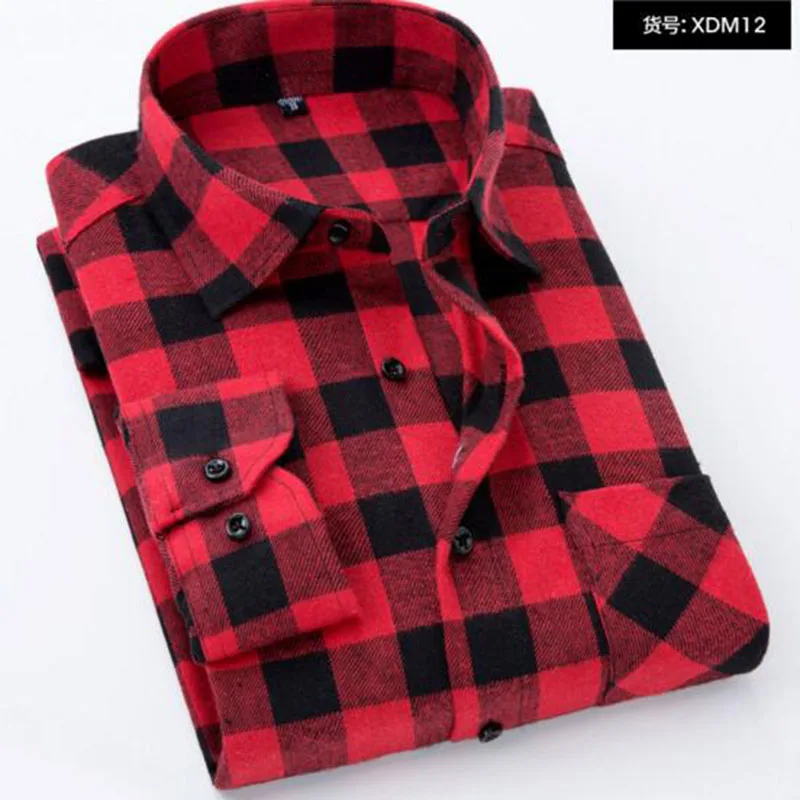 الخريف الشتاء الساخن الرجال الأزياء طحن طويلة الأكمام قمصان Camisa ، مختلط اللون الفانيلا القطن عالية الجودة مريحة القمصان القماش