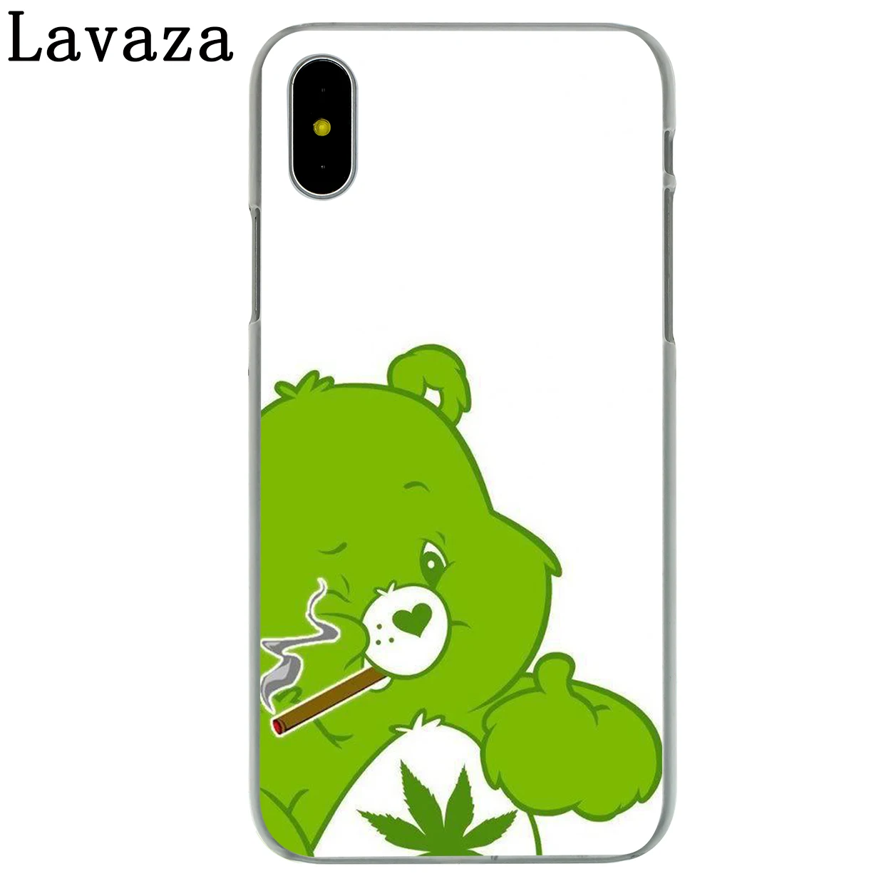 Чехол для телефона Lavaza Bear smoking grass cigar для Apple iPhone 4 4S 5C 5S SE 6 6S 7 8 Plus 10 X Xr Xs Max 6Plus 7Plus - Цвет: 12